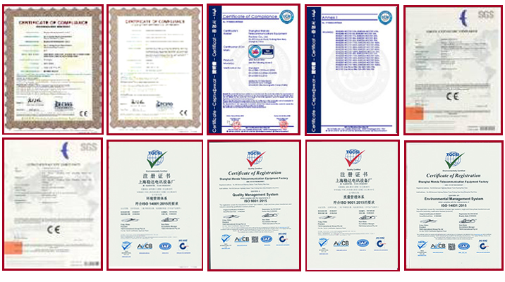 權(quán)威認(rèn)證：本廠已通過ISO9001:2015國際質(zhì)量管理體系認(rèn)證、本廠已通過ISO14001:2015環(huán)境管理體系認(rèn)證、產(chǎn)品符合CE標(biāo)準(zhǔn)